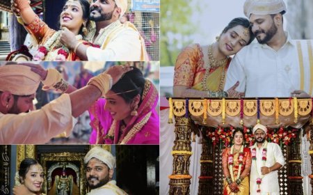 Tutting Star of South India Bharath Jack Marries Jyothi Jayram in a Beautiful Traditional Marriage Ceremony