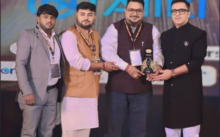 Film financier Sanjay Kumar Chauhan group of company VCR EVENT AND PROMOTION  Honored with 'Best Event and Wedding Planner of the Year' award by Ashneer Grover