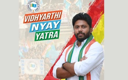 Vidyarthi Nyaya Yatre: Keerthi Ganesh Leads Karnataka's Largest Student revolution, Empowering 30 Lakh Voices!