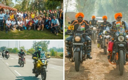 Veer & Veterans Punjab Border Ride Ends on Shaheedi Diwas, Honoring Punjab’s Bravehearts