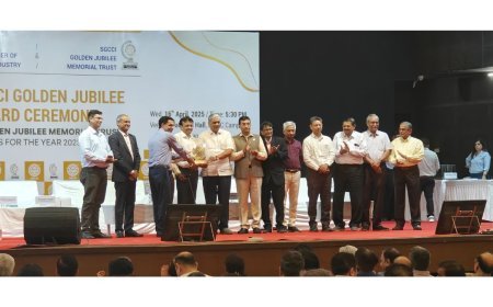 S. R. Luthra Institute of Management Receives SGCCI Golden Jubilee Award for 2023-24
