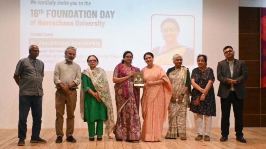 Navrachana University Vadodara (NUV) Celebrates 16 Years of Excellence with Inspiring Foundation Day Event