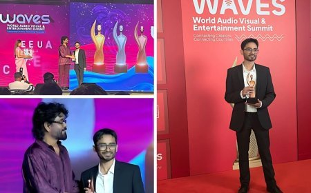Sandeep Tripathy of STAS Canvas Wins WAVES 2025 Create in India Challenge Award for AI Avatar Creation