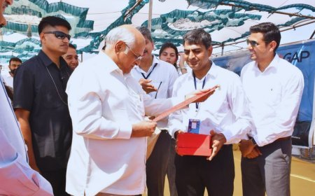 Chief Minister Bhupendra Patel Reviews Progress Of Dholera SIR, Visits GAP Group’s Integrated Township Site