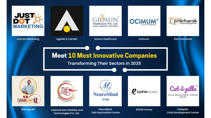 Meet 10 Most Innovative Companies Transforming Their Sectors in 2025