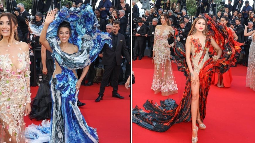 Indian Voices Took Climate Justice to Cannes Mohini Sharma and Juhi Vyas collaborated with Greenpeace India