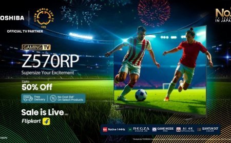Toshiba Unveils Z570RP QLED Gaming TV, Equipped with AI-enhanced REGZA ZRi Engine for Enhanced Gaming Experience
