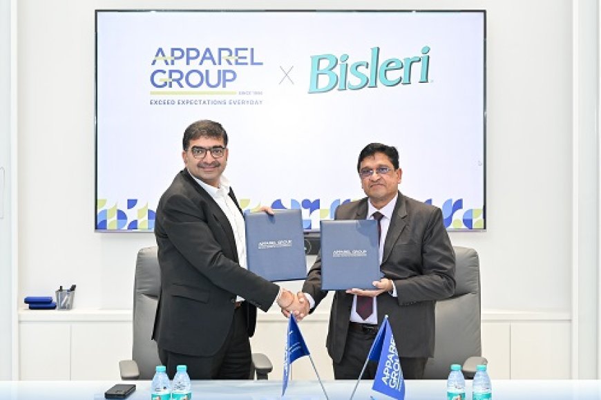 Bisleri International and Apparel Group Announce Strategic Partnership to Expand Beverage Footprint Across the Middle East & Africa