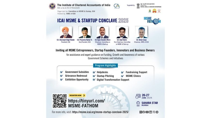 ICAI Pioneers Nationwide MSME Empowerment Drive for ‘Viksit Bharat’