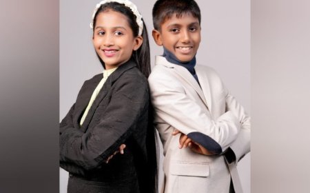 UAE SIBLINGS JIVIKA DHIRAJ JAIN AND JAINAM DHIRAJ JAIN CLEARED IGCSE 10TH BOARD EXAMS AT AGES 10 AND 13, RESPECTIVELY Young Prodigies Set New Benchmarks in Academic Excellence