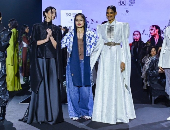 Where Cultures Collide: Lakmē Fashion Week X FDCI X Moscow Presented ‘Hatsibana’ By Fatima Shogenova