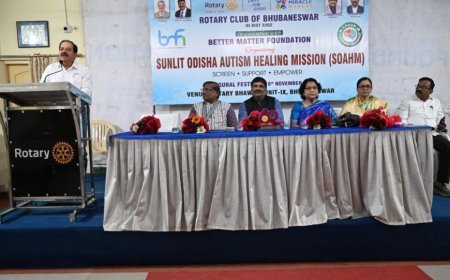 Rotary Club Launches “Sunlit Odisha Autism Healing Mission” to Empower Neurodivergent Children and Families