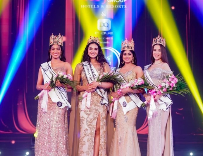 SAJ Group Hotels & Resort DQUE Watches Miss Glam Universe 2025 title is now owned by Neha Balqiz from UAE