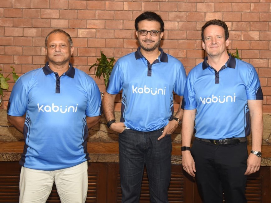 Sourav Ganguly and Kabuni team up to “put a professional coach in every player’s kitbag”